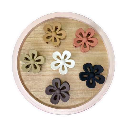 Hollow Flower Hair Clip