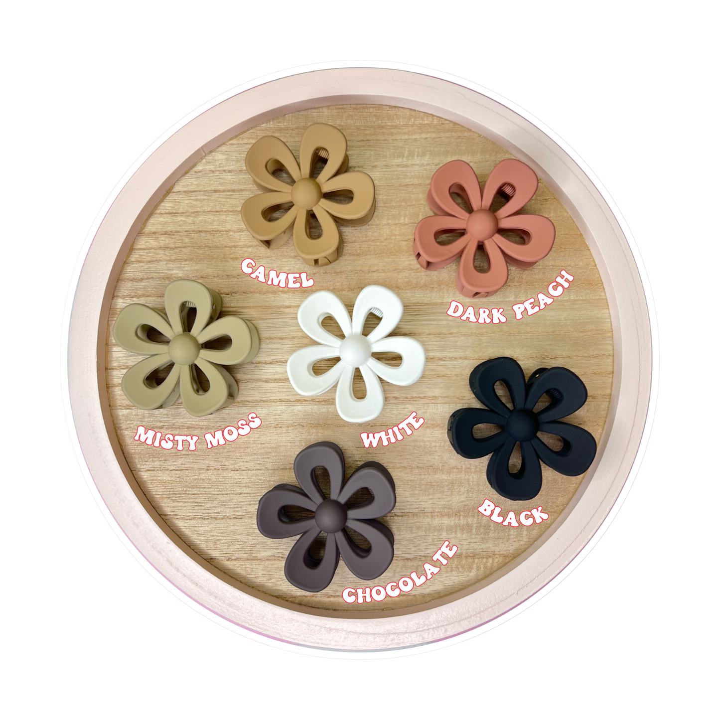 Hollow Flower Hair Clip